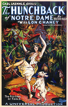 Movie poster from Hunchback of Notre Dame (1923)