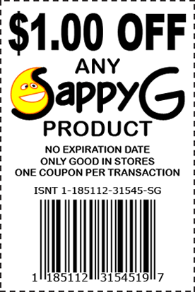 Sappy G Coupon