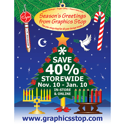 Graphics Stop magazine print ad